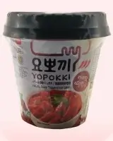 Yopokki mochis coreanos con salsa picante