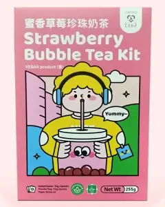 Kit de té de burbujas fresa