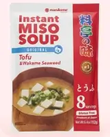 Sopa de miso con wakame y tofu Marukome sin Gluten