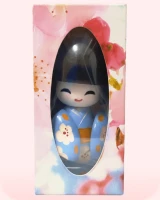 Mini muñeca kokeshi de madera 8,5 cm
