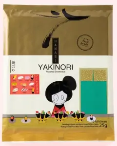 Alga Yaki nori Grado Sushi Hanabi