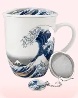Taza de la Gran Ola con infusor