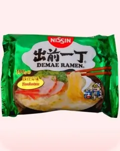 Nissin Ramen Tonkotsu (Fideo instantáneo sabor cerdo)