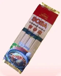 Tallarines soba con trigo sarraceno