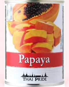 Papaya en almíbar