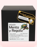 Infusión de menta y regaliz