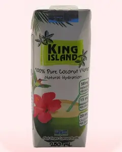 Agua de coco pura King Island