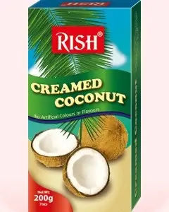 Pulpa de coco RISH (creamed coconut)