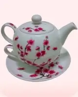 Tetera flor de cerezo (tea for one)