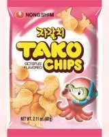 Pulpitos coreanos Tako Chips