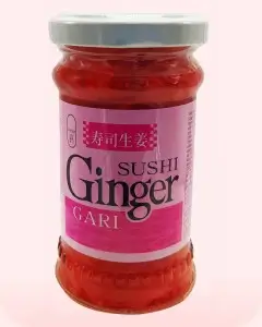Jengibre rosa para sushi (Amazu shoga tray)