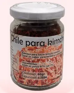 Chile para kimchi coreano