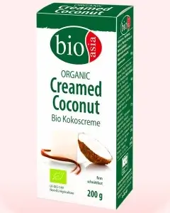 Crema de coco orgánica Bioasia