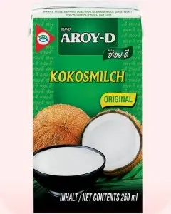 Leche de coco en brick Aroy 250 ml.