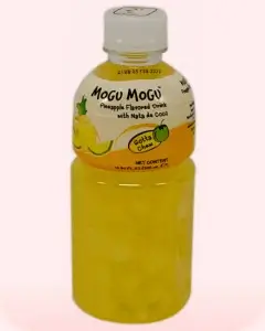 Bebida de nata de coco Mogu Mogu de piña
