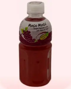 Bebida de nata de coco Mogu Mogu de uva